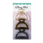 Hair Claw Clips, 3 Piece